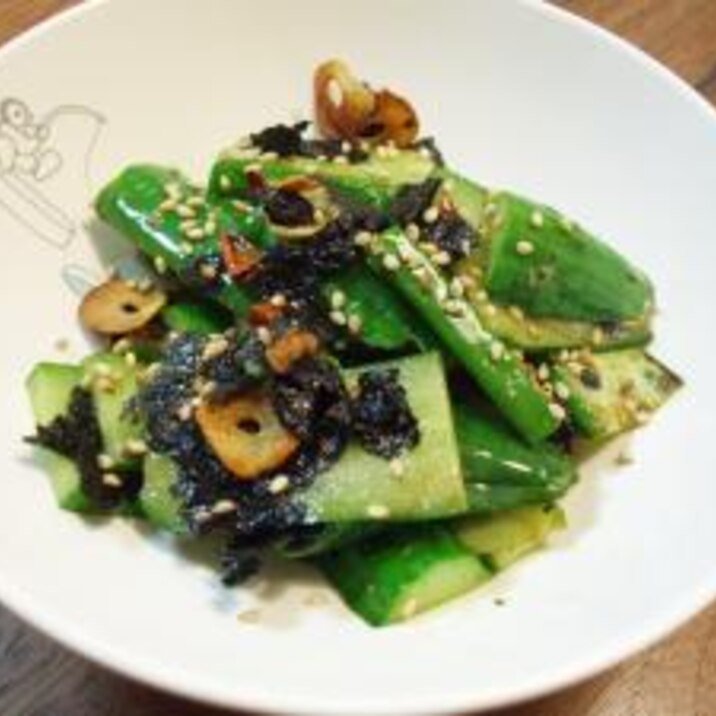 海苔キュウ にんにく風味